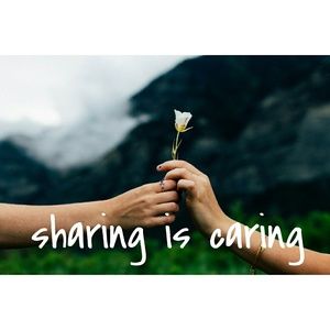 i'll share yours if you share mine 🌷